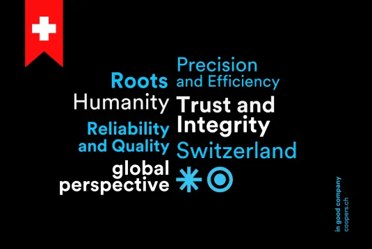Blog Swissness | Coopers Group Wortwolke was Swissness ausmacht.