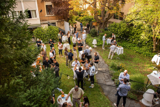 Gäste im Coopers Garten