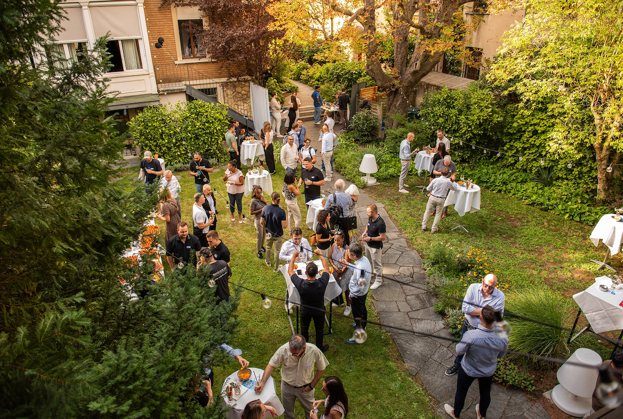Gäste im Coopers Garten